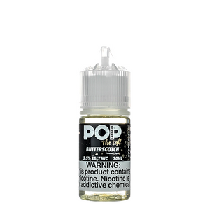 Butterscotch by Pop Clouds Salt E-Liquid Bottle