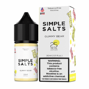 Gummy Bear by Simple Salts E-Liquid with Packaging