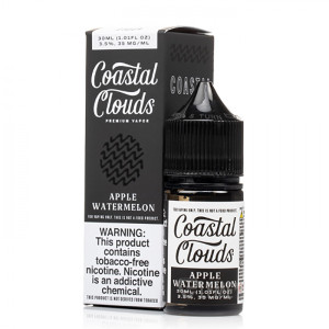 Apple Watermelon by Coastal Clouds Salt TFN E- Liquid with Packaging