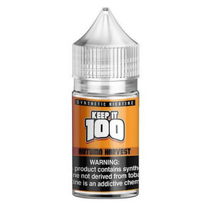 Harvest by Keep It 100 Tobacco-Free Nicotine Salt Series E-Liquid Bottle