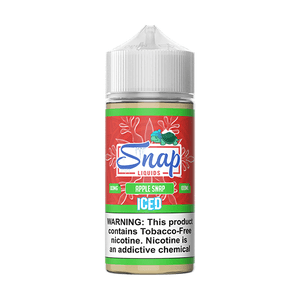 Apple Snap Iced by Snap Liquids Iced Series 100mL Bottle Apple Snap Iced by Snap Liquids Iced Series 100mL Bottle
