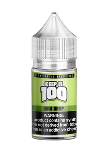 Dew Drop by Keep It 100 Tobacco-Free Nicotine Salt Series 30mL bottle