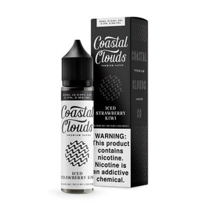 Iced Strawberry Kiwi by Coastal Clouds TFN E- Liquid with Packaging