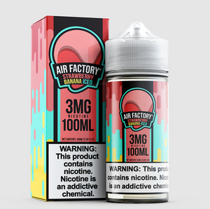Strawberry Banana Iced by Air Factory TF-Nic Series 100mL with Packaging