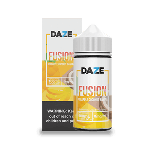 Pineapple Coconut Banana by 7 Daze E-Liquid 100mL with Packaging Pineapple Coconut Banana by 7 Daze E-Liquid 100mL with Packaging