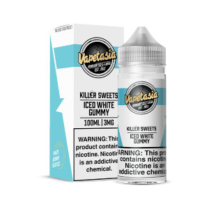 Iced Killer Sweets White Gummy Vapetasia 100mL with Packaging