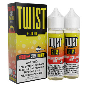 Strawberry Crush Lemonade by Twist TFN Series (x2 60mL) with packaging Strawberry Crush Lemonade by Twist TFN Series (x2 60mL) with packaging