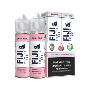 Strawberry Watermelon Kiwi Tinted Brew Fiji Fruits Iced Series 60mL 2-Pack with packaging