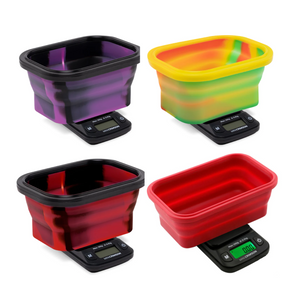 Truweigh Mini Crimson Scale Collapsible Bowl Group  Photo