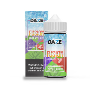 Grape Apple Aloe Iced by 7Daze Fusion 100mL with packaging Grape Apple Aloe Iced by 7Daze Fusion 100mL with packaging
