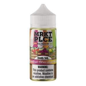 Grapefruit Citrus Sugarberry by MRKT PLCE Series 100mL Bottle Grapefruit Citrus Sugarberry by MRKT PLCE Series 100mL Bottle