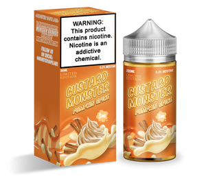 Pumpkin Spice by Custard Monster Series 100mL with Packaging