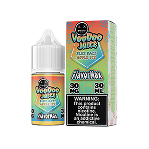 Blue Razz Apple Ice Voodoo Juice FlavorMax Salts 30mL with Packaging Blue Razz Apple Ice Voodoo Juice FlavorMax Salts 30mL with Packaging