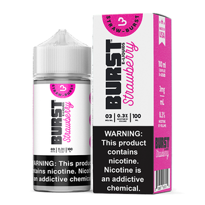 Strawberry by Burst Series 100ml with Packaging Strawberry by Burst Series 100ml with Packaging