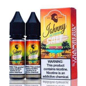 Tropic Sun Salt by Johnny Apple Vapes Salt 30mL with packaging