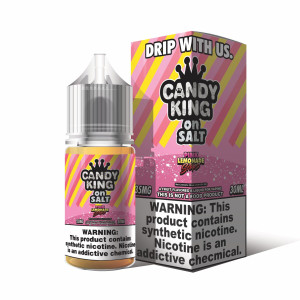 Pink Lemonade  Candy King Salts 30mL with Packaging