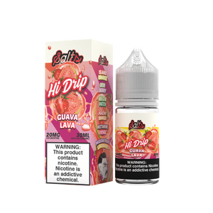 Guava Lava by Hi-Drip Salts Series 30mL with Packaging- 20MG Guava Lava by Hi-Drip Salts Series 30mL with Packaging- 20MG