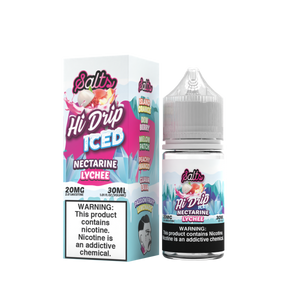 Nectarine Lychee Iced by Hi-Drip Salts Series 30mL
with Packaging - 20MG