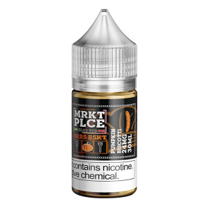 Pumpkin Biscotti by MRKT PLCE Salts Series 30mL bottle Pumpkin Biscotti by MRKT PLCE Salts Series 30mL bottle