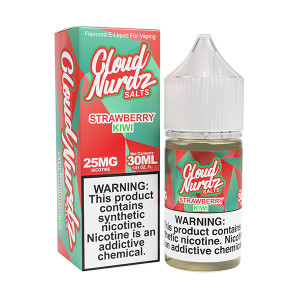 Strawberry Kiwi By Cloud Nurdz TFN Salt Series 30mL with packaging
