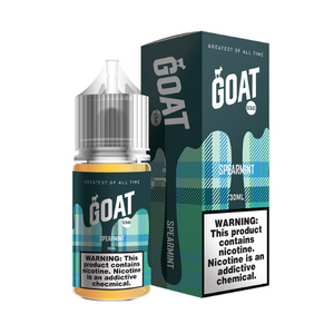 Spearmint Goat Salts 30mL with Packaging