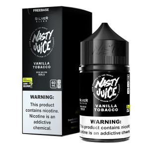 Silver Blend by Nasty Juice (60mL)(Freebase) with packaging Silver Blend by Nasty Juice (60mL)(Freebase) with packaging