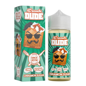 Cinnamon Sugar French Dude 100mL with packaging Cinnamon Sugar French Dude 100mL with packaging