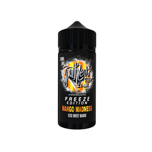Mango Madness Iced Ruthless 100mL bottle Mango Madness Iced Ruthless 100mL bottle