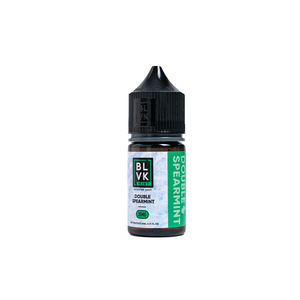 Double Spearmint Ice BLVK Mint Salts 30mL bottle Double Spearmint Ice BLVK Mint Salts 30mL bottle