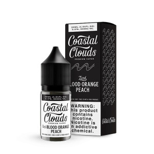 Blood Orange Peach Ice Coastal Clouds Salts 30mL with packaging