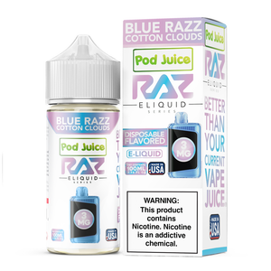Raz Blue Raspberry Vape Blueberry Watermelon Razz Ice Pod Best Blue  Raspberry Vape Juice In 2024? HonestReviews Pod Juice