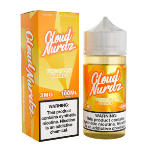 Pineapple Mango Cloud Nurdz 100mL with packaging Pineapple Mango Cloud Nurdz 100mL with packaging