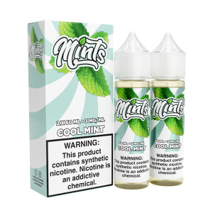 Cool Mint Mints 2x 60mL with packaging Cool Mint Mints 2x 60mL with packaging