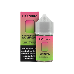 Strawberry Watermelon 7Daze Liqmate Series Salts E-Liquid 30mL 20mg bottle with packaging Strawberry Watermelon 7Daze Liqmate Series Salts E-Liquid 30mL 20mg bottle with packaging