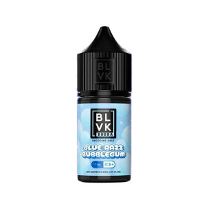 Blue Razz Bubblegum BLVK Bubba Salts 30mL bottle