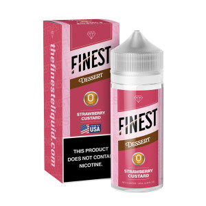 Strawberry Custard Dessert Edition 100mL with packaging Strawberry Custard Dessert Edition 100mL with packaging