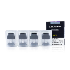Uwell Caliburn Pods (4-Pack) wtih packaging
