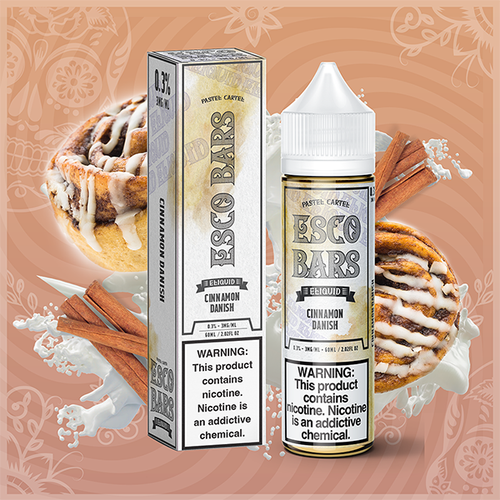 Cinnamon Danish by Esco Bars Eliquid 60mL Vapor Empire