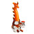 Lookah 8.6″ Mini Cute Dragon Bong (WPC1215) orange
