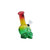 Death Row Records (Water Pipe) DRWPSK01-04 6" Skull Head Bubbler rasta