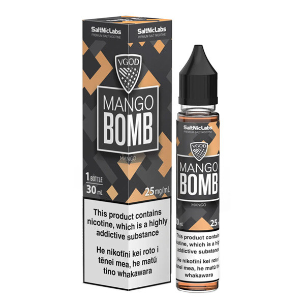 Vango Vapes Salt Nic Watermelon JR – VanGo Vapes Mango Bomb By VGOD Salt  E-Liquid