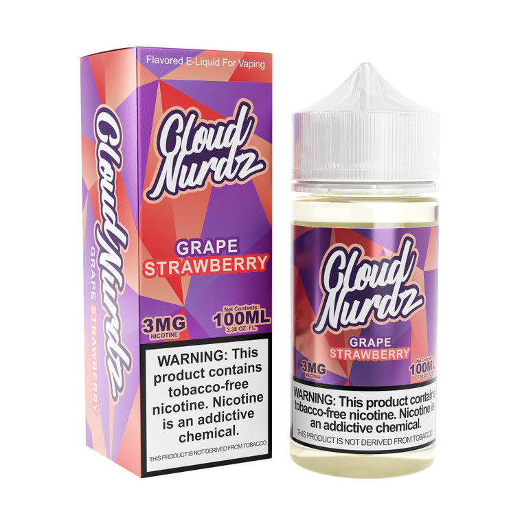 Grape Strawberry Cloud Nurdz TFN 100mL with packaging