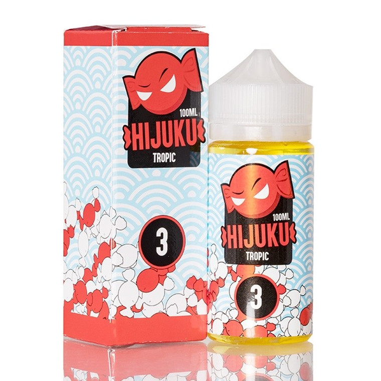 Tropic by Hijuku E-Liquid with packaging