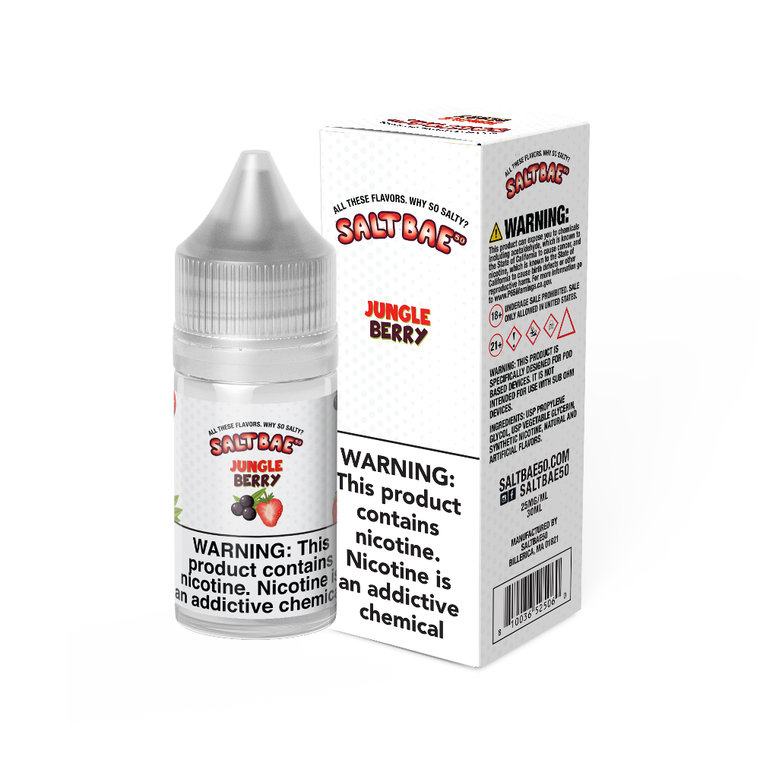 Jungle Berry Salt Bae 50 Salts 30mL with packaging