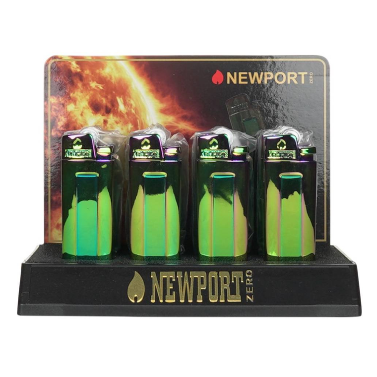 Newport ZERO (DSPLY 12pc)(Lighter) Jet Flame NZL123 packaging