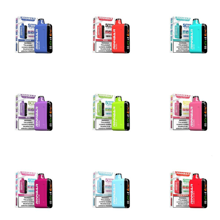 Rinn Bar NIX Nixodine Disposable Group Photo with packaging