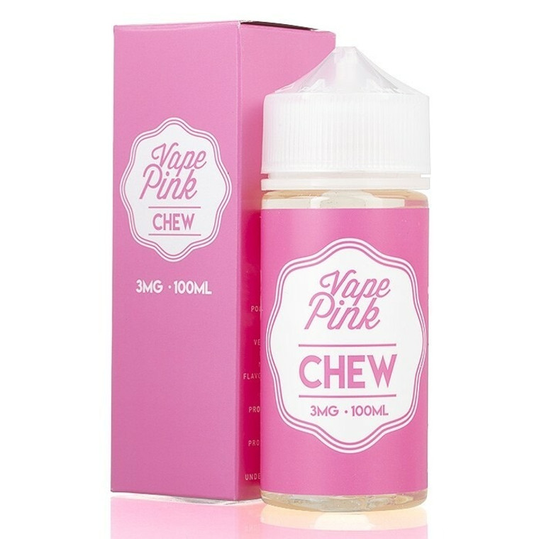 Chew by Vape Pink E-Liquid with Packaging