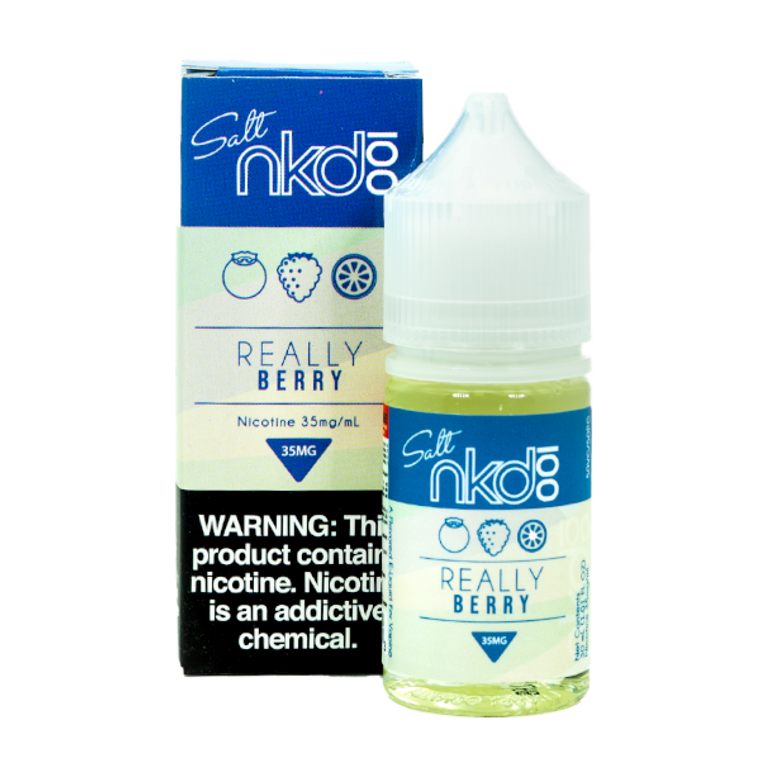 Really Berry by NKD 100 Salt E-Liquid with Packaging