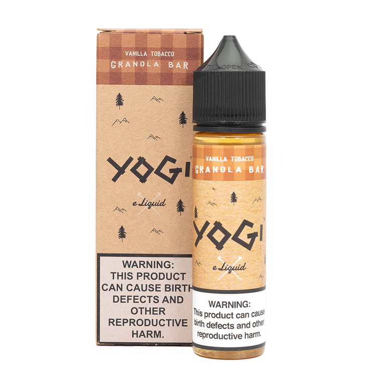 Vanilla Tobacco by Yogi E-Liquid with Packaging
