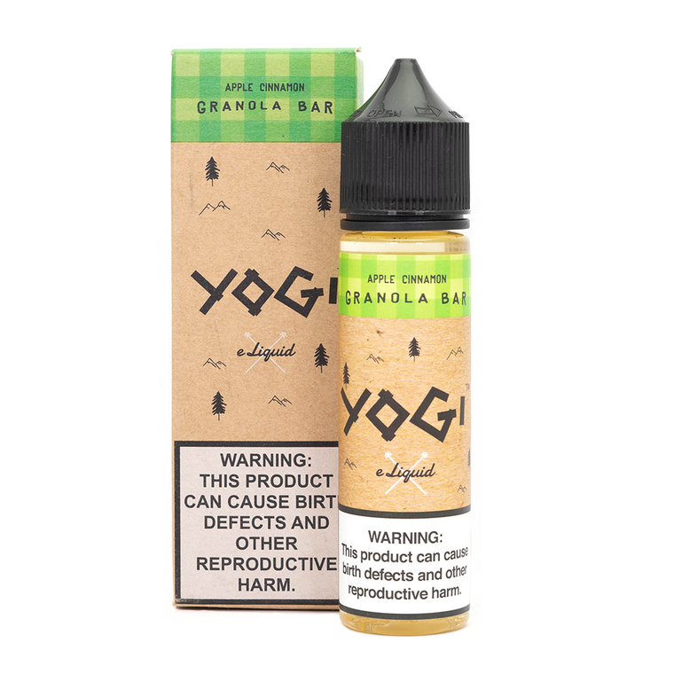 Apple Cinnamon by Yogi E-Liquid 60ml  with Packaging